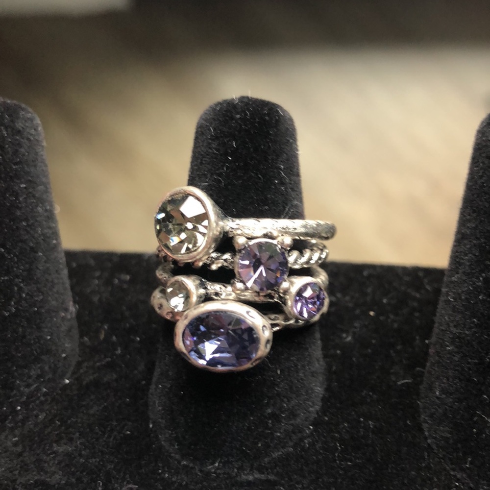 Purple Stackable Ring - image 2